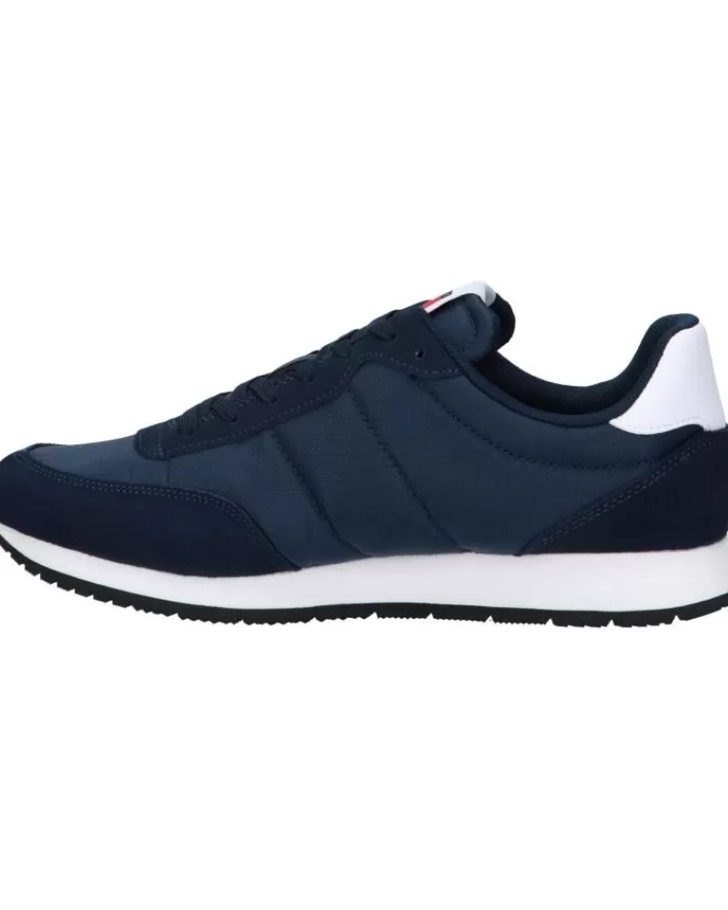 Man TOMMY HILFIGER Man Zapatillas Deporte Em0Em01351 Runner Casual Ess C1G Dark Night Navy