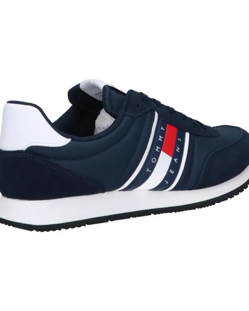 Man TOMMY HILFIGER Man Zapatillas Deporte Em0Em01351 Runner Casual Ess C1G Dark Night Navy