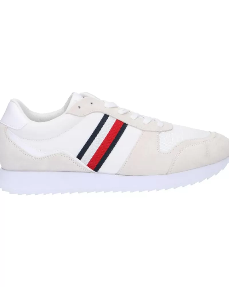 Man TOMMY HILFIGER Man Zapatillas Deporte Fm0Fm04886 Runner Evo Mix Ess Ybs White
