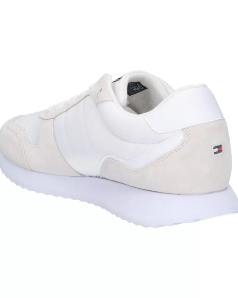 Man TOMMY HILFIGER Man Zapatillas Deporte Fm0Fm04886 Runner Evo Mix Ess Ybs White