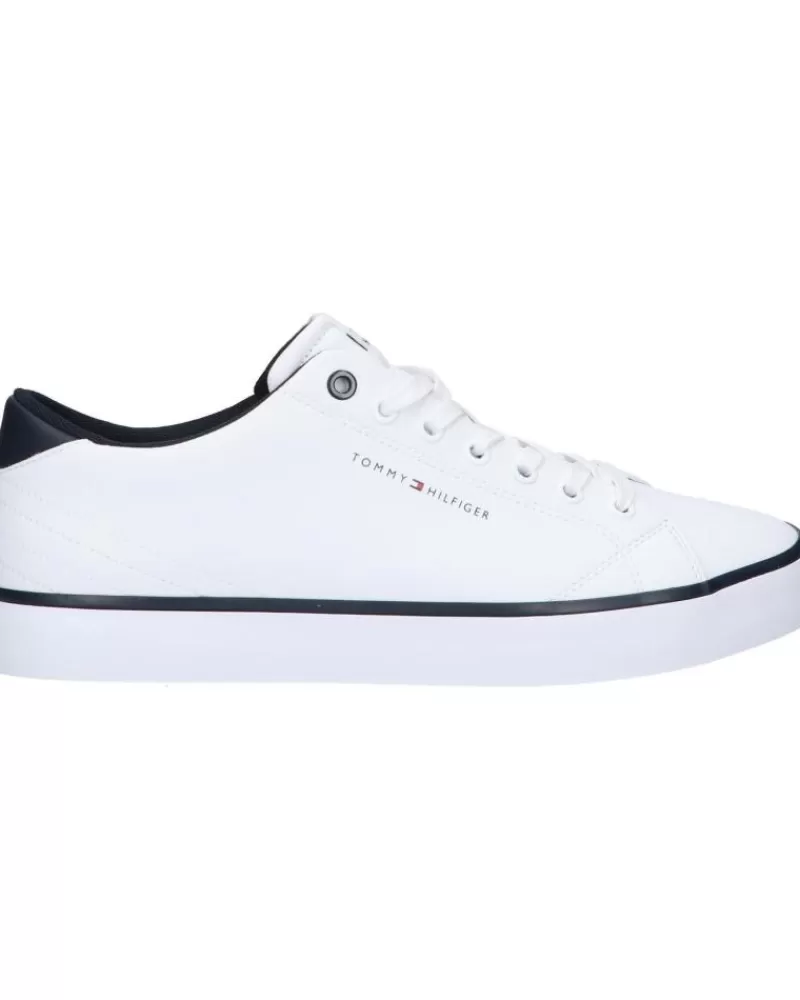 Man TOMMY HILFIGER Man Zapatillas Deporte Fm0Fm05041 Th Hi Vulc Core Low Ybs White