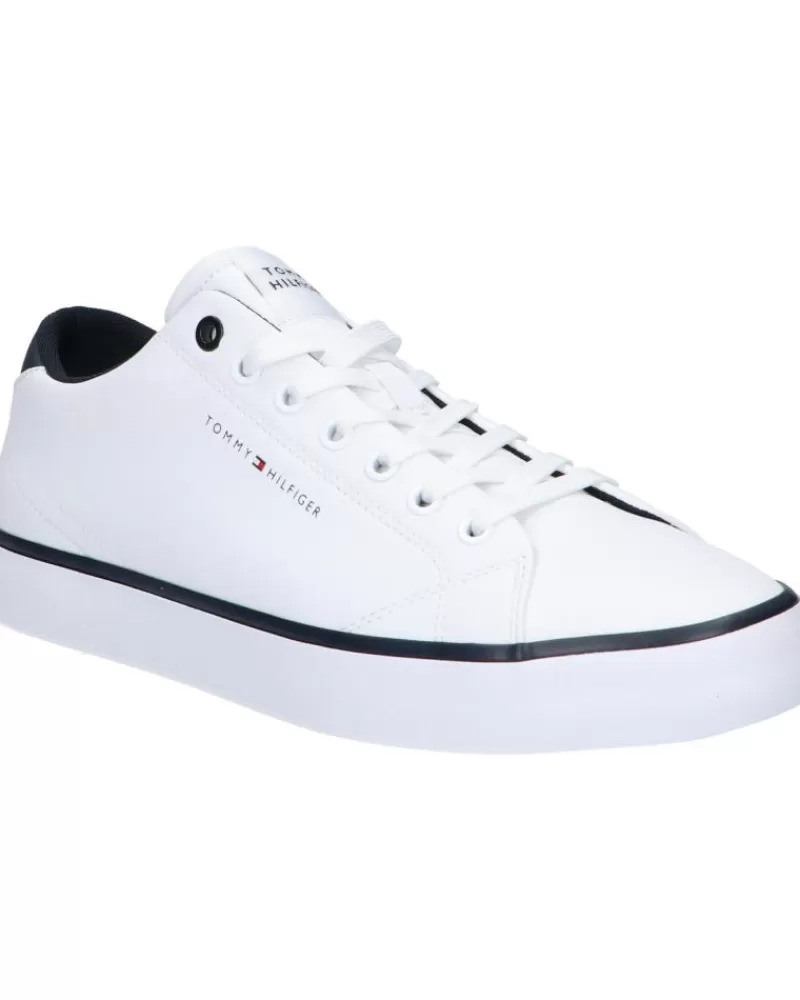 Man TOMMY HILFIGER Man Zapatillas Deporte Fm0Fm05041 Th Hi Vulc Core Low Ybs White