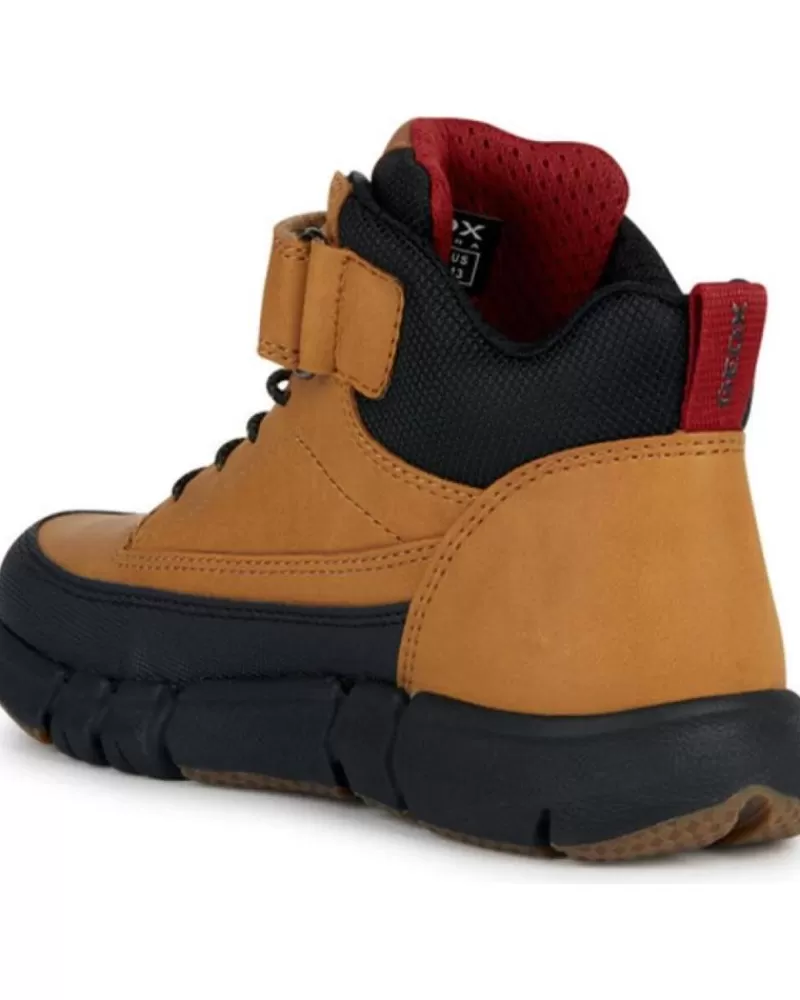 Boy GEOX Boots-Woman And Boy Boots Botas Y Botines Dk Yellow