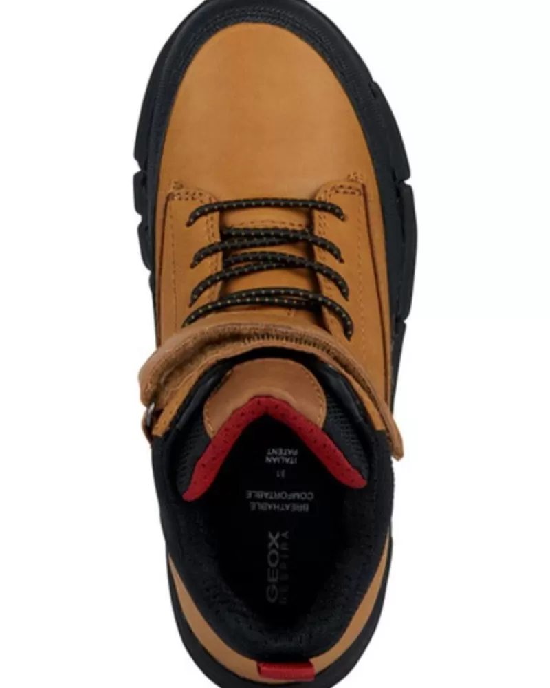 Boy GEOX Boots-Woman And Boy Boots Botas Y Botines Dk Yellow