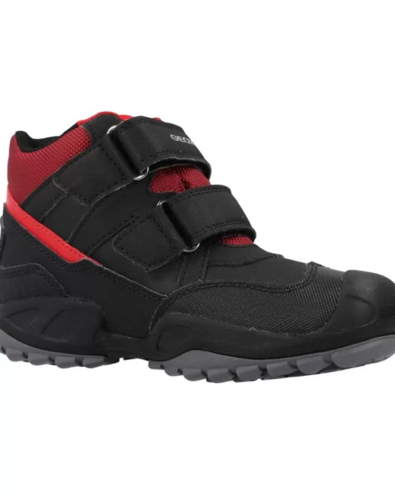 Boy GEOX Boots-Woman And Boy Boots J New Savage Boy B A Negro
