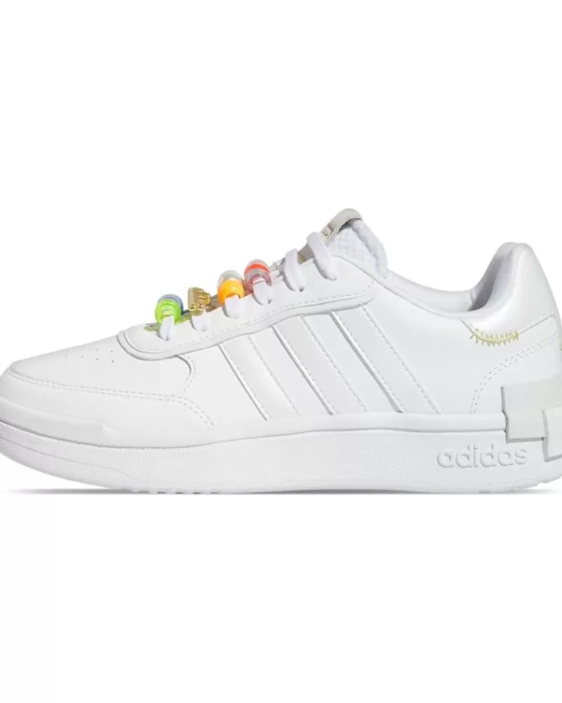 Woman ADIDAS Woman And Boy Trainers Adgz4060 Blanc
