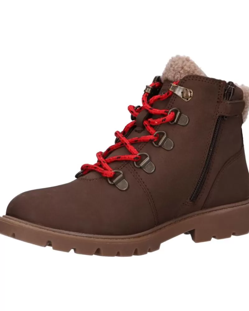Boy GEOX Mid Boots-Woman And Girl And Boy Boots J26Hdd 032Bh J Shaylax Boy Wpf C6229 Coffee-Dk Beige