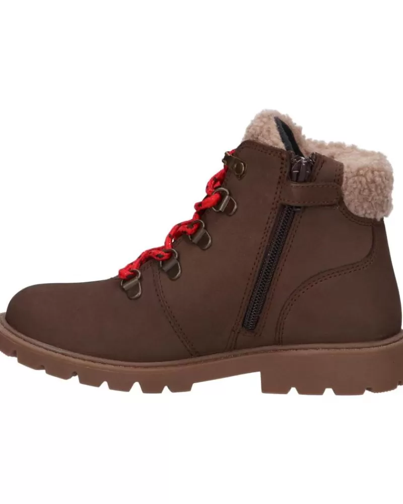 Boy GEOX Mid Boots-Woman And Girl And Boy Boots J26Hdd 032Bh J Shaylax Boy Wpf C6229 Coffee-Dk Beige