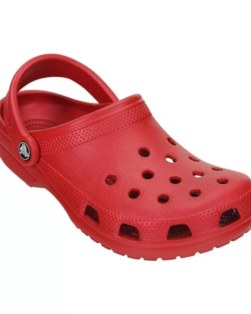 Boy CROCS Clogs-Woman And Girl And Boy Clogs Classic 10001 Pepper Rojo