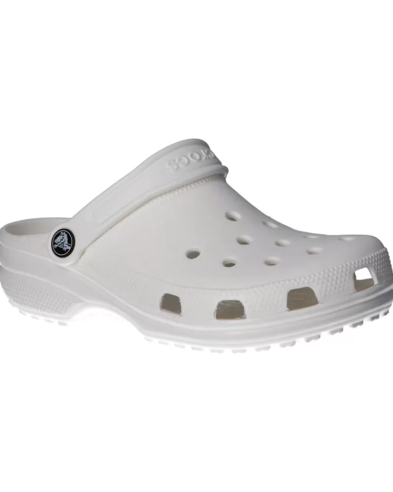 Boy CROCS Clogs-Woman And Girl And Boy 206991 100B-White