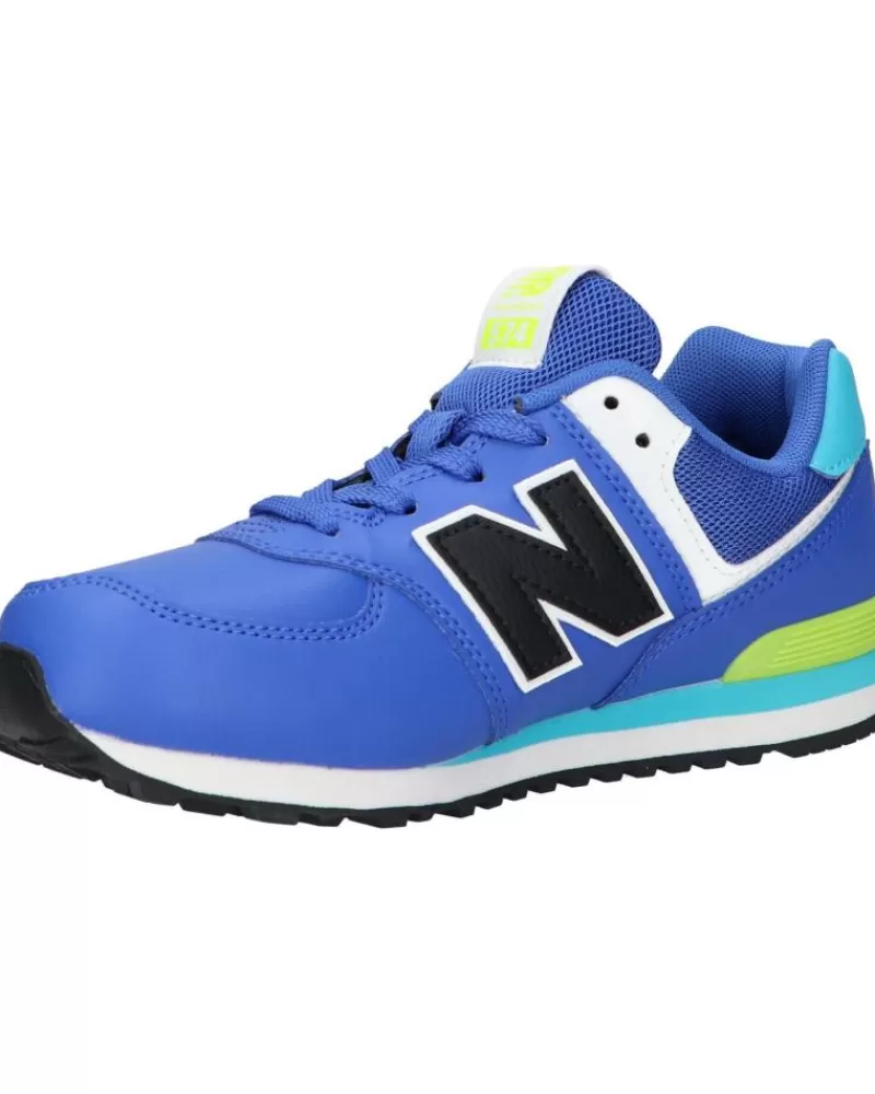 Woman NEW BALANCE Woman And Girl And Boy Gc574Cs 574 Marine Blue