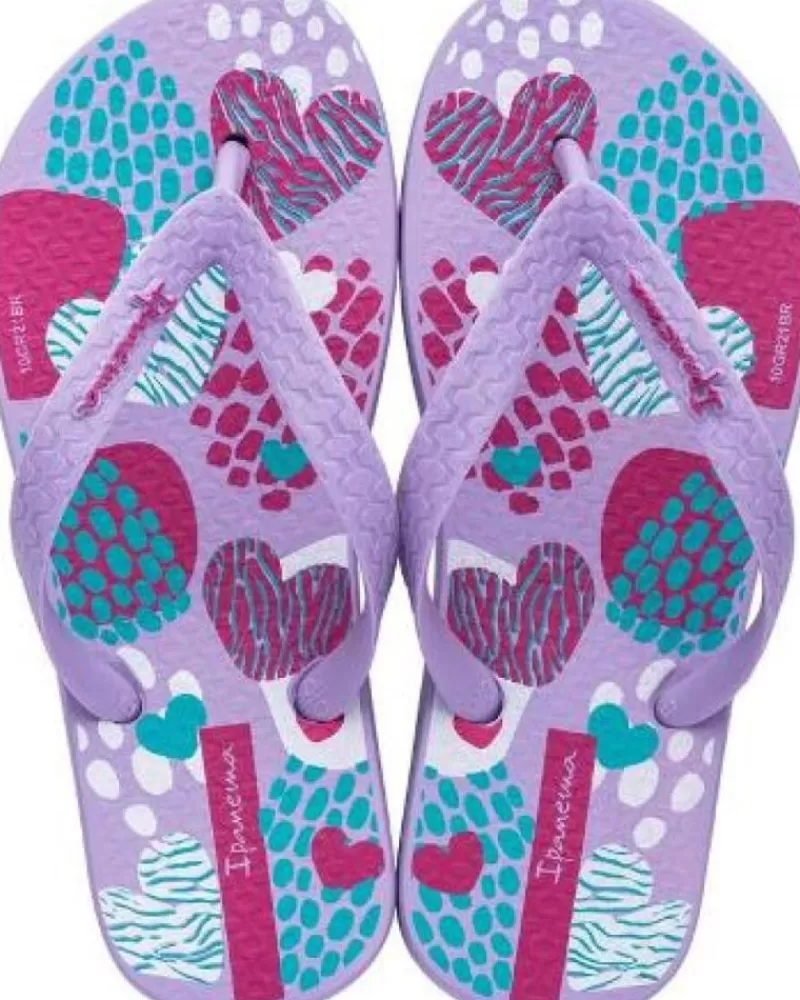 Boy IPANEMA Flip Flops-Woman And Girl And Boy Sandals Chanclas Classic X Kids 83185 Lilac-Lilac-Pink