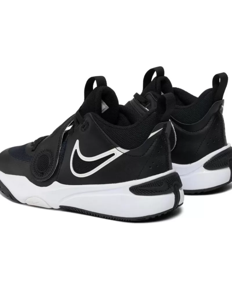 Boy NIKE Sports Shoes-Woman And Girl And Boy Trainers Zapatillas Team Hustle D11 Negro B Multi