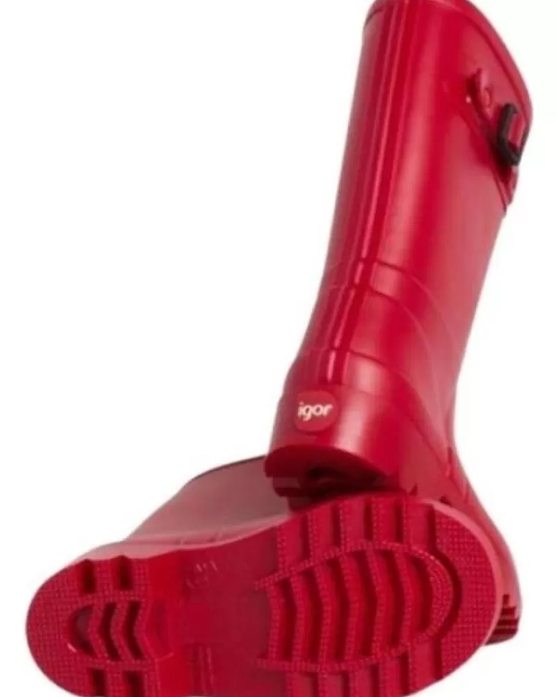 Woman IGOR Woman And Girl And Boy Wellington Boots Botas De Agua Piter Varios 17263 Rojo
