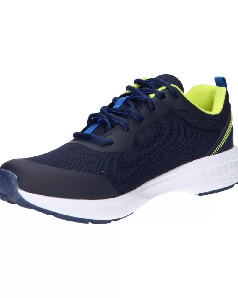 Woman KAPPA Woman And Girl And Boy Zapatillas Deporte 381F58W Logo Glinch 2 Kid Blue Marine-Green Lime