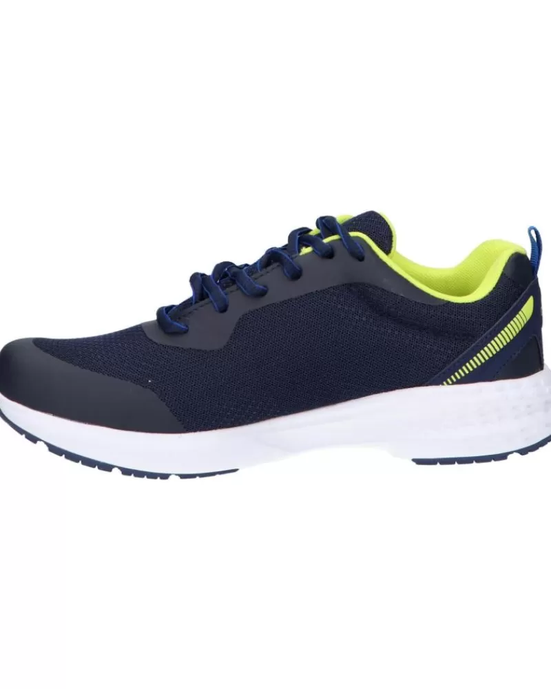 Woman KAPPA Woman And Girl And Boy Zapatillas Deporte 381F58W Logo Glinch 2 Kid Blue Marine-Green Lime