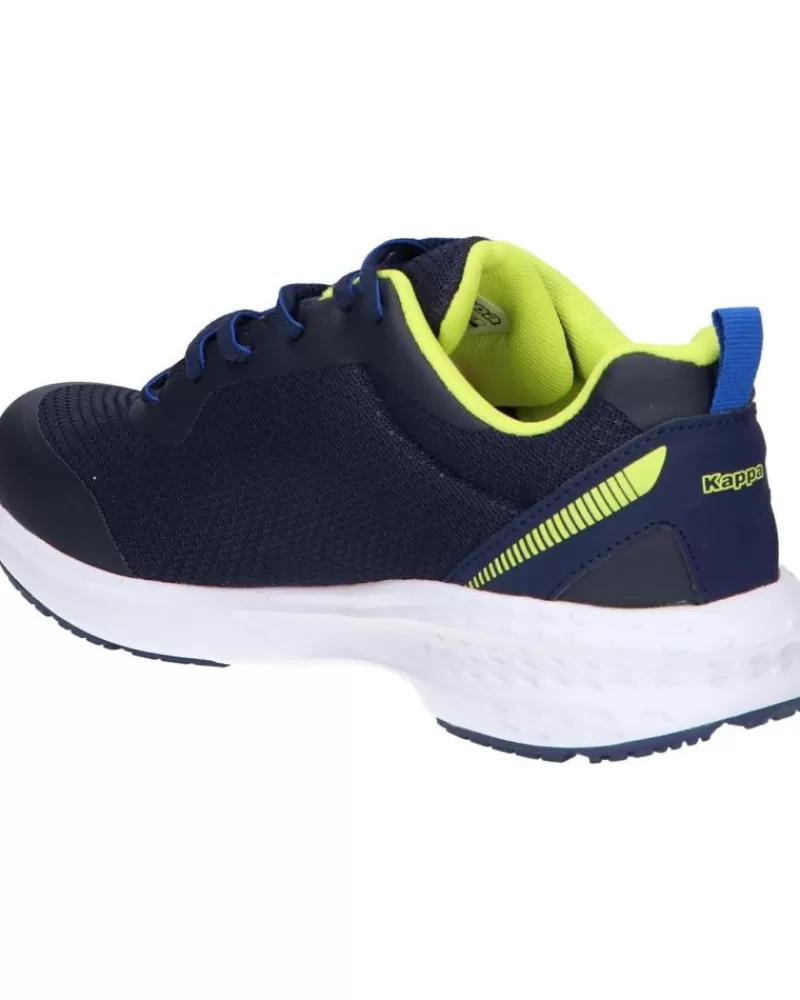 Woman KAPPA Woman And Girl And Boy Zapatillas Deporte 381F58W Logo Glinch 2 Kid Blue Marine-Green Lime