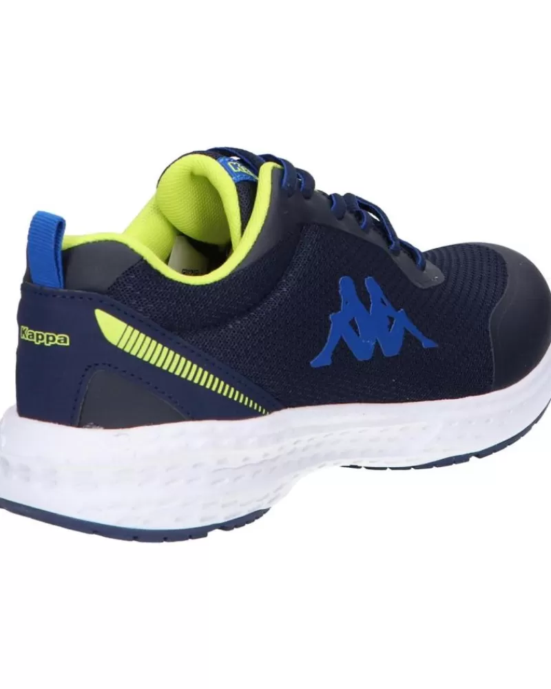 Woman KAPPA Woman And Girl And Boy Zapatillas Deporte 381F58W Logo Glinch 2 Kid Blue Marine-Green Lime