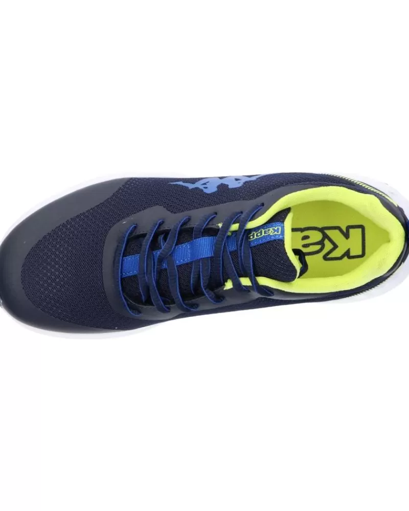 Woman KAPPA Woman And Girl And Boy Zapatillas Deporte 381F58W Logo Glinch 2 Kid Blue Marine-Green Lime