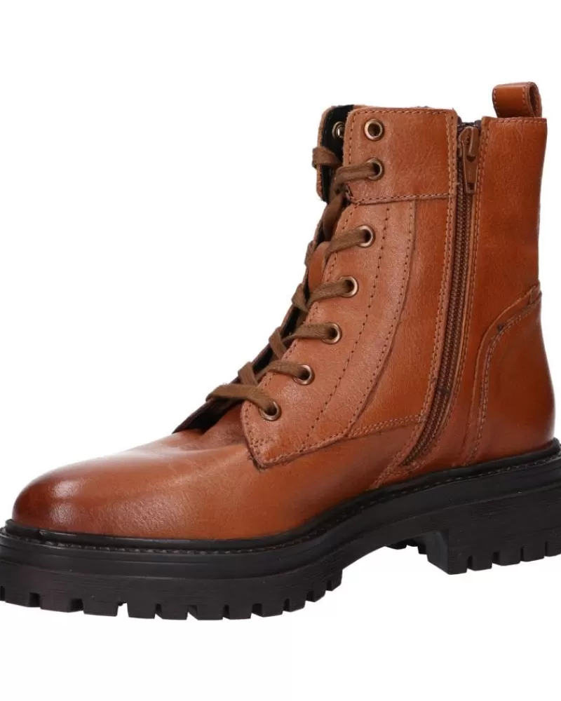Girl GEOX Boots-Woman And Girl Boots D16Hrc 00046 D Iridea C6001 Cognac