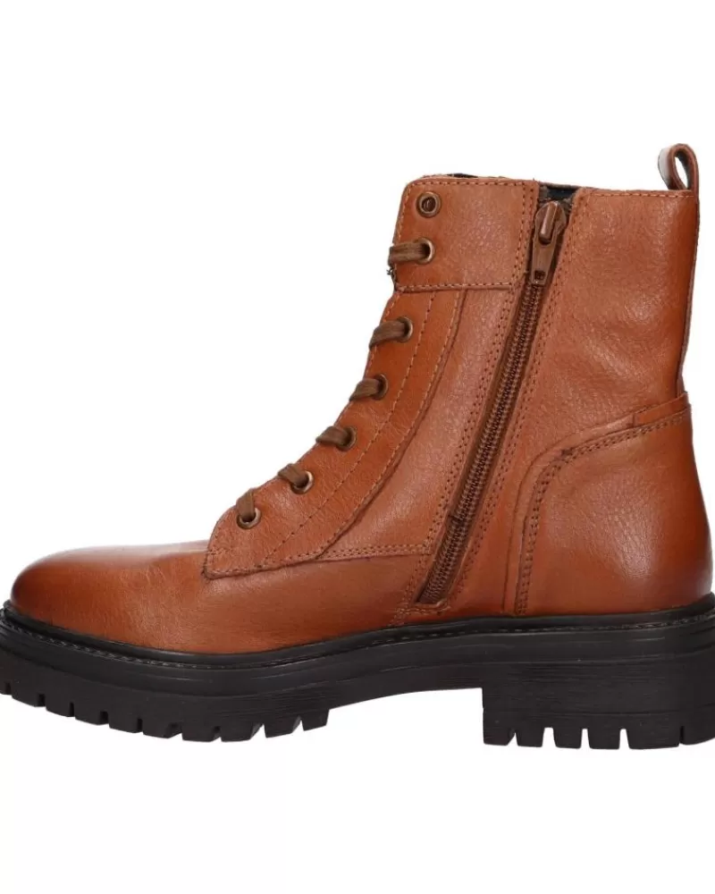 Girl GEOX Boots-Woman And Girl Boots D16Hrc 00046 D Iridea C6001 Cognac