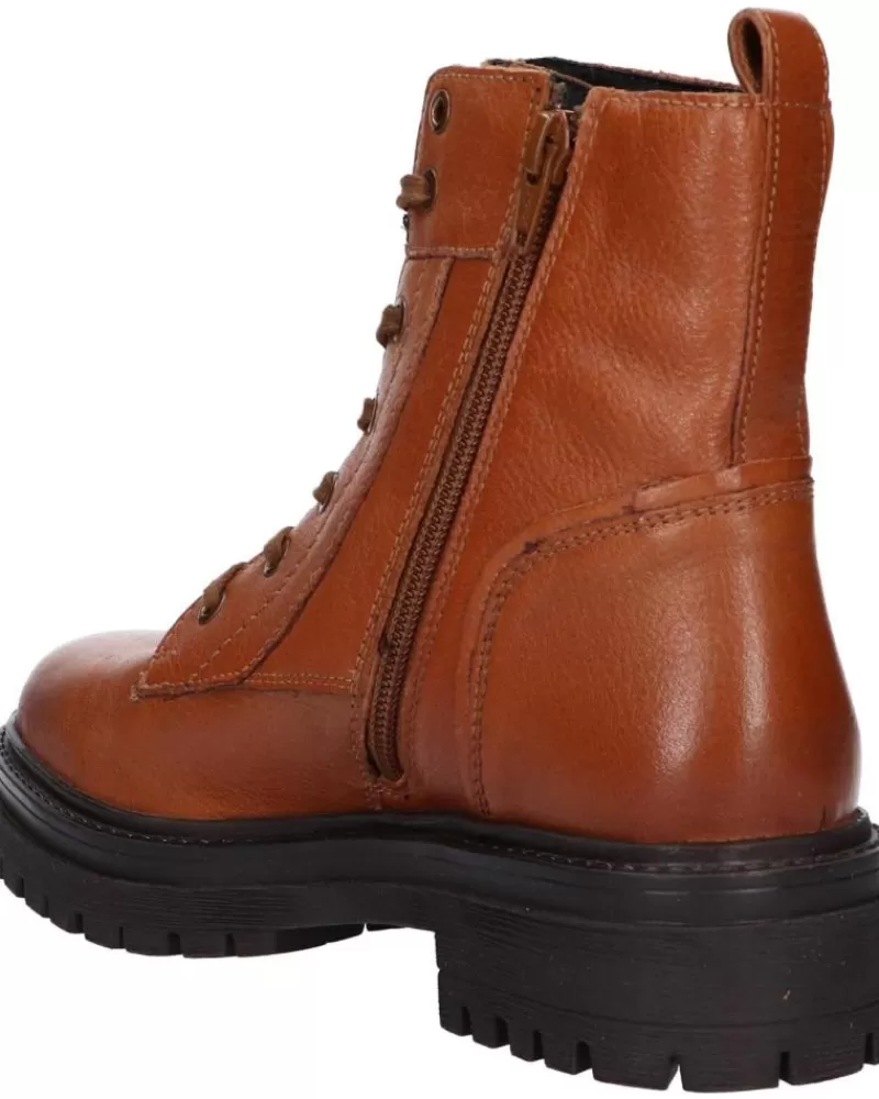 Girl GEOX Boots-Woman And Girl Boots D16Hrc 00046 D Iridea C6001 Cognac