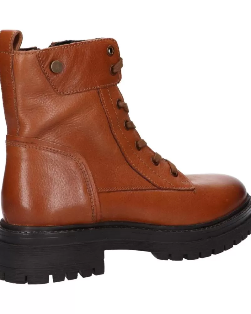 Girl GEOX Boots-Woman And Girl Boots D16Hrc 00046 D Iridea C6001 Cognac