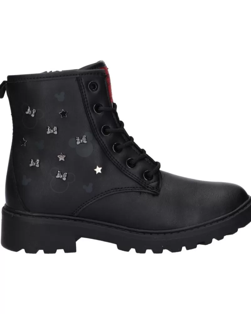 Girl GEOX Mid Boots-Woman And Girl Boots J0420D 000Bc J Casey C9999 Black