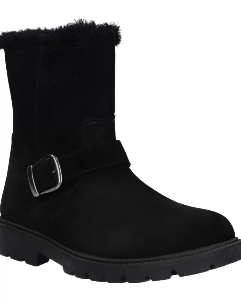 Girl GEOX Mid Boots-Woman And Girl Boots J16Eyd 00022 J Shaylax Girl Wpf C9999 Black