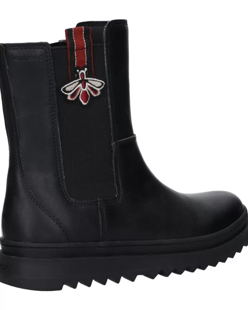 Girl GEOX Boots-Woman And Girl Boots J267Xd 000Bc J Gillyjaw Girl C9999 Black