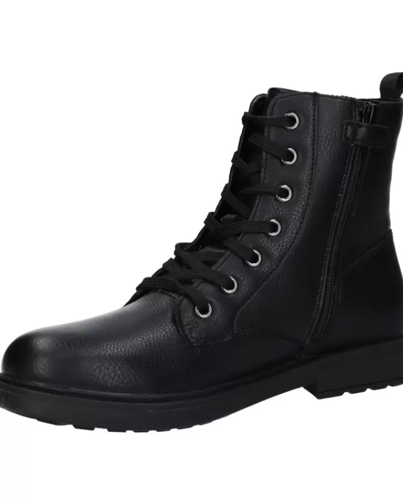 Girl GEOX Boots-Woman And Girl Boots J269Qk 000Bu J Eclair Girl C9999 Black