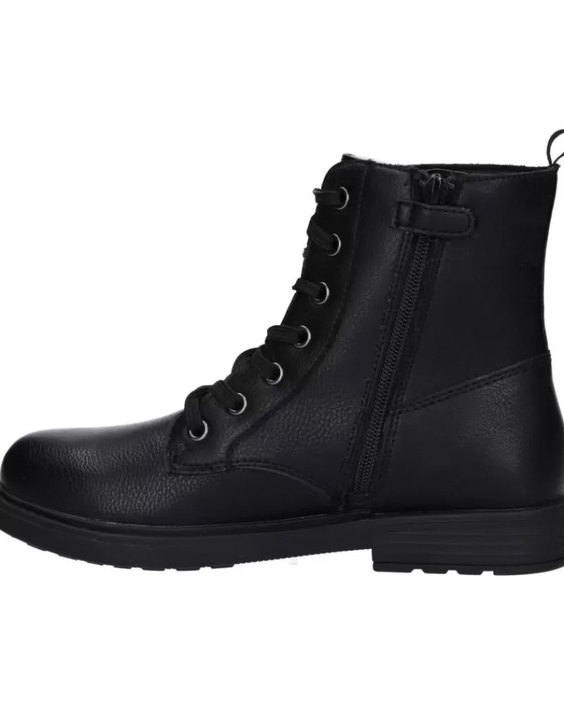 Girl GEOX Boots-Woman And Girl Boots J269Qk 000Bu J Eclair Girl C9999 Black