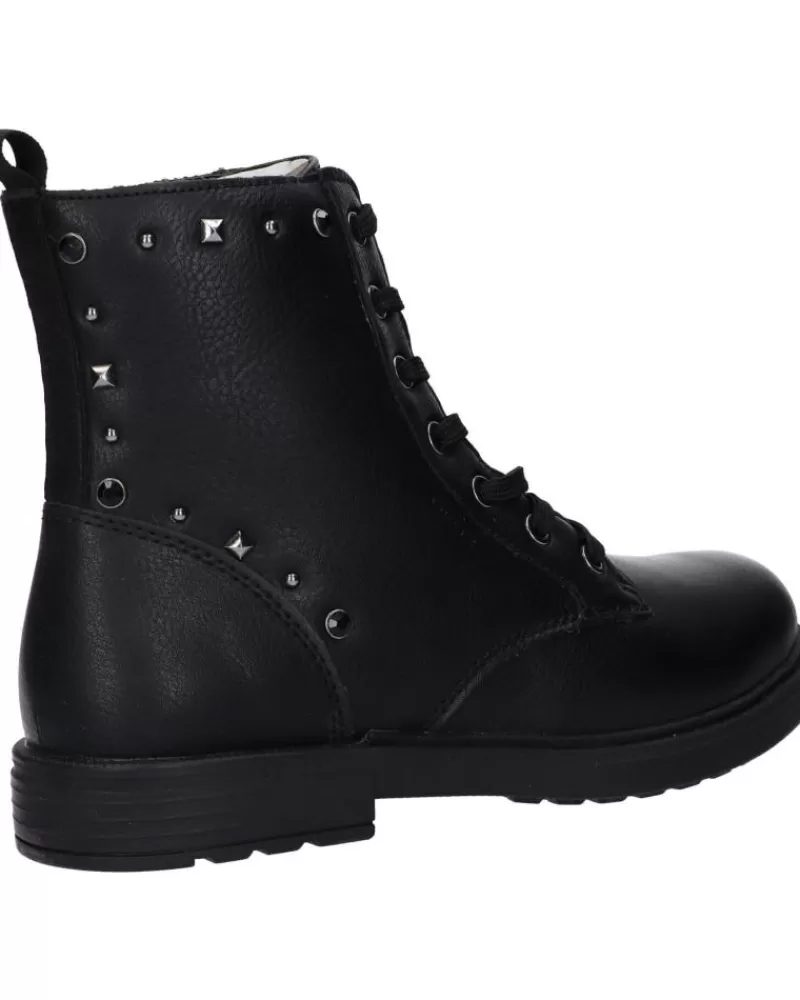 Girl GEOX Boots-Woman And Girl Boots J269Qk 000Bu J Eclair Girl C9999 Black