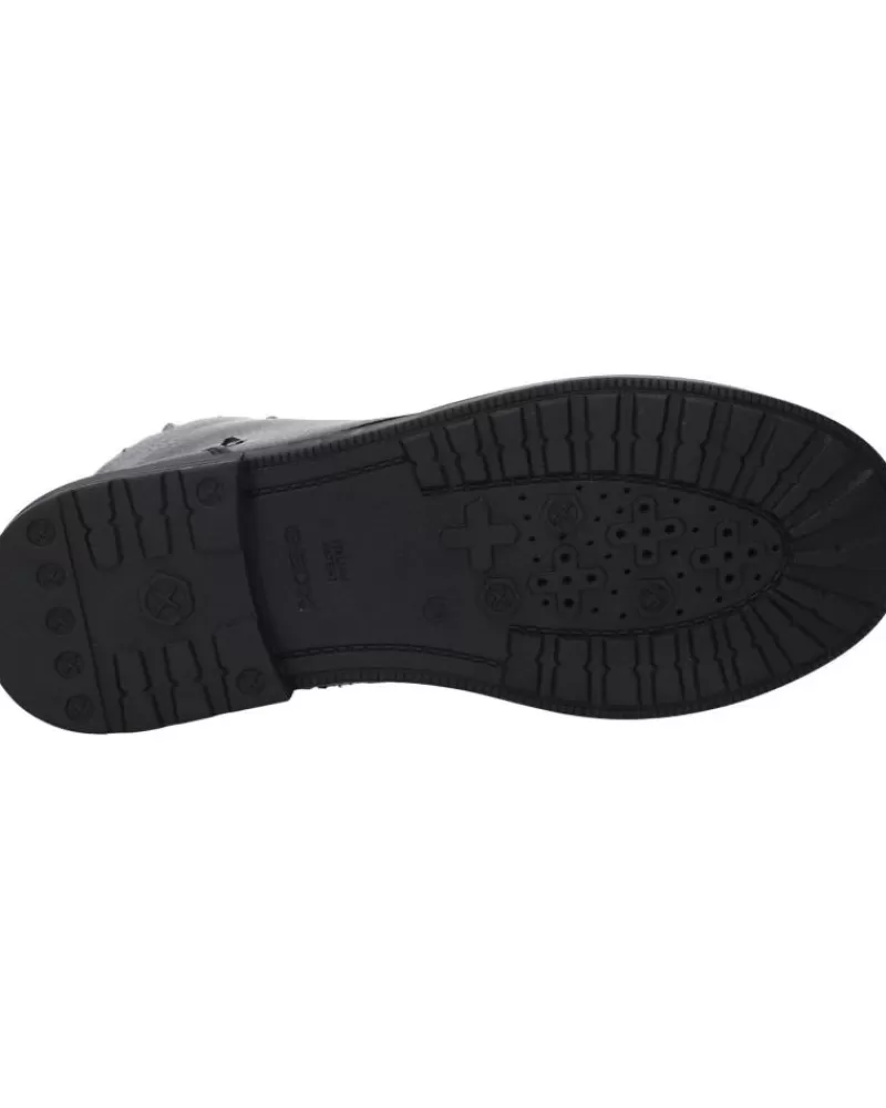 Girl GEOX Boots-Woman And Girl Boots J269Qk 000Bu J Eclair Girl C9999 Black