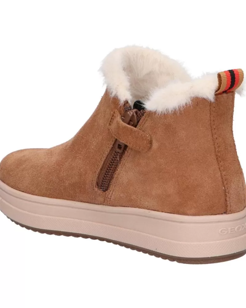 Woman GEOX Woman And Girl Boots J26Cvd 00022 J Rebecca Girl Wpf C6627 Whisky