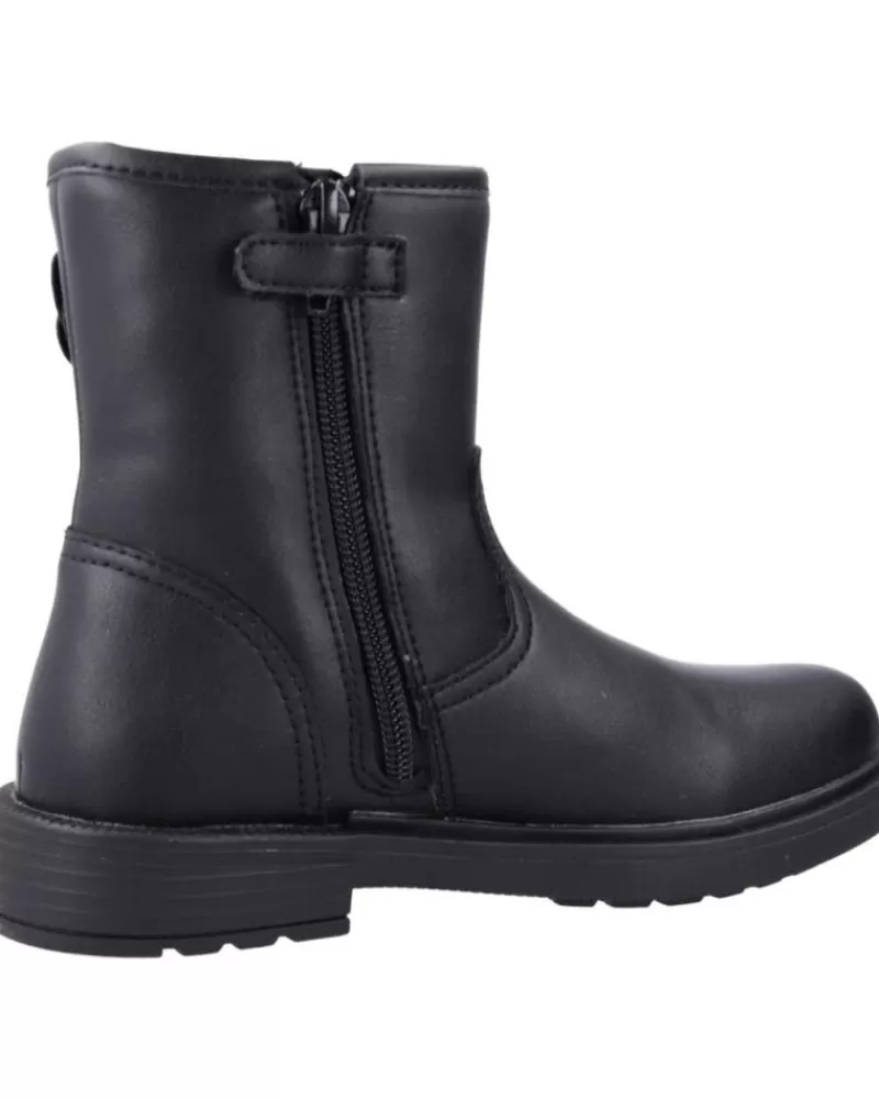 Girl GEOX Boots-Woman And Girl Boots J Eclair Girl J Negro