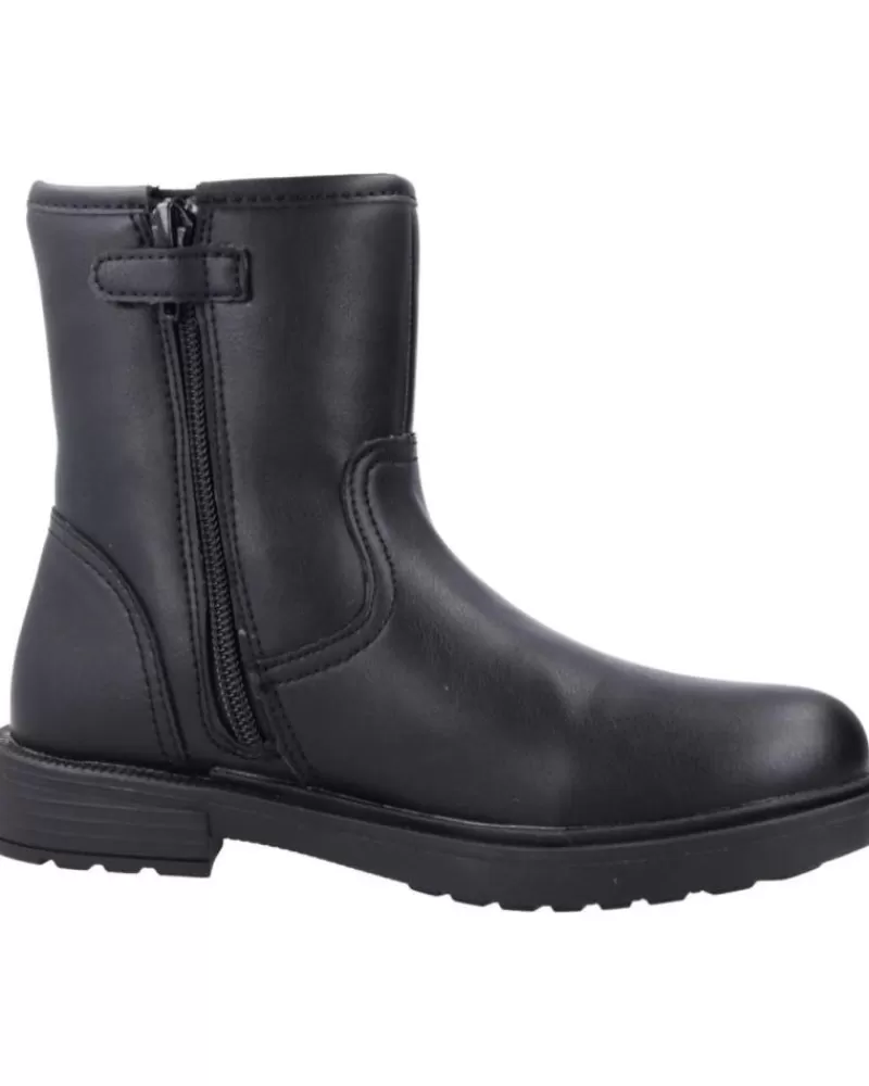 Girl GEOX Boots-Woman And Girl Boots J Eclair Girl J Negro