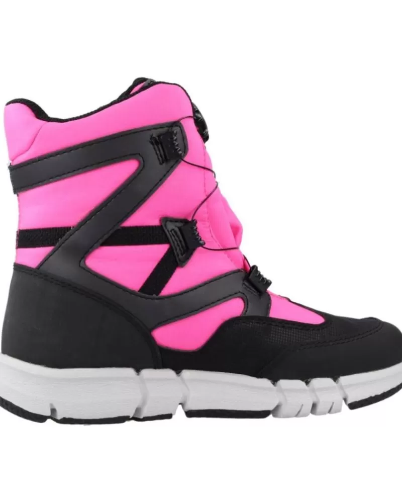 Girl GEOX Boots-Woman And Girl Boots J Flexyper Girl B Ab Rosa