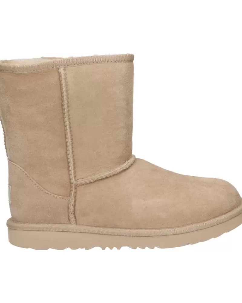 Girl UGG Mid Boots-Woman And Girl Boots 1017703K Classic Ii Mustard Seed