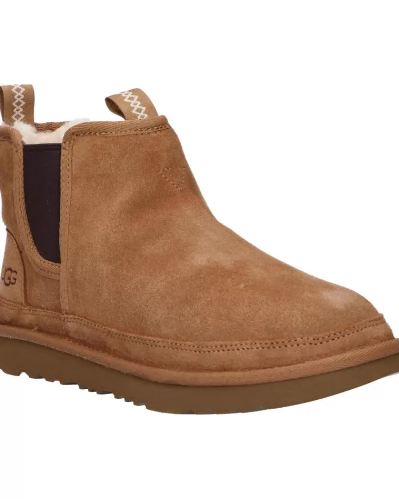 Girl UGG Mid Boots-Woman And Girl Boots 1143706K Neumel Chelsea Chestnut