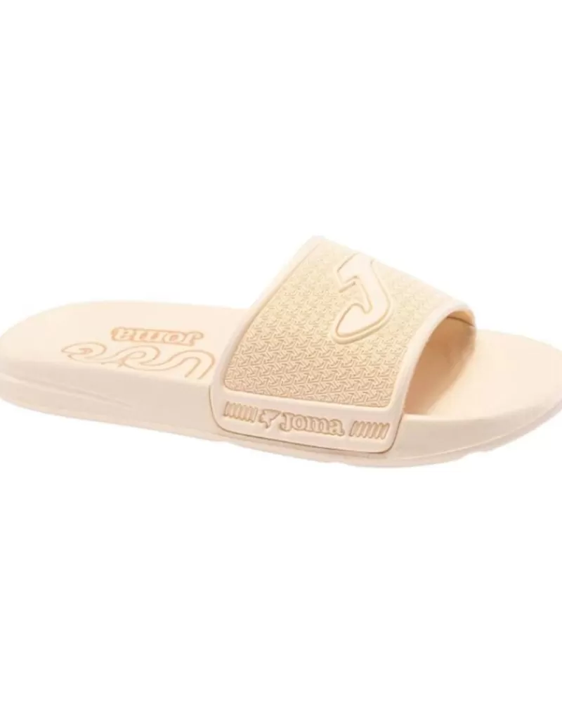 Girl JOMA Flip Flops-Woman And Girl Flip Flops Chanclas Mujer Islandlady2325 Beige