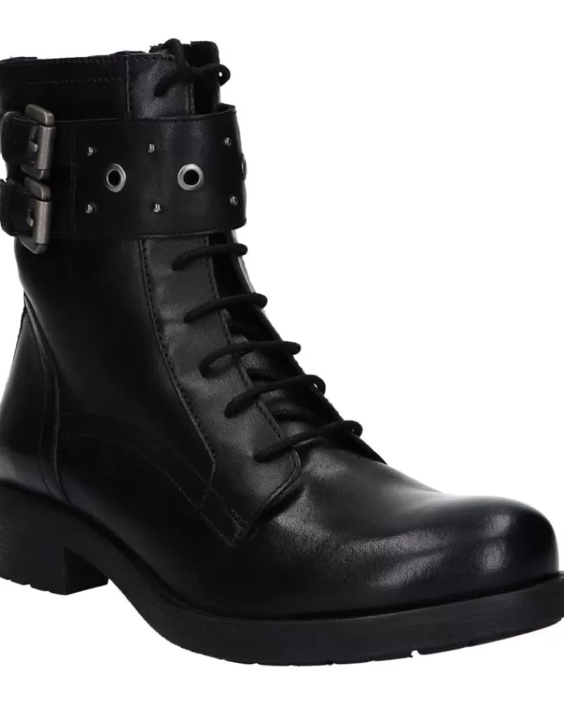 Girl GEOX Mid Boots-Woman And Girl D266Rj 000Tu D Rawelle C9999 Black