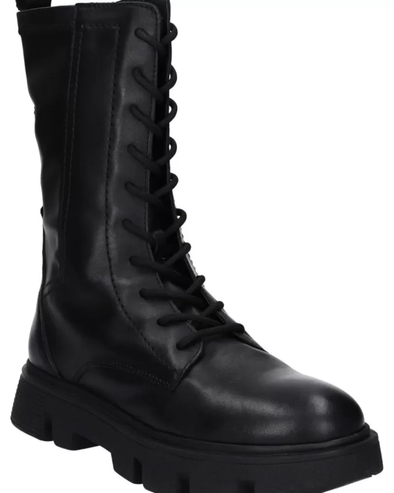 Girl GEOX Mid Boots-Woman And Girl D26Uah 085Kb D Vilde C9999 Black