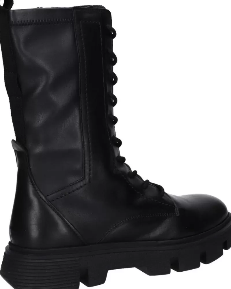 Girl GEOX Mid Boots-Woman And Girl D26Uah 085Kb D Vilde C9999 Black