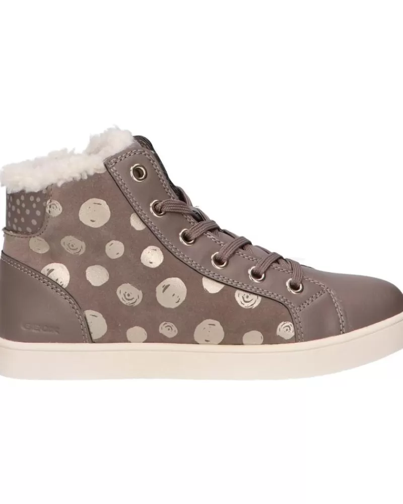Woman GEOX Woman And Girl J16Euc 0Bsbc J Kathe Girl C9006 Smoke Grey