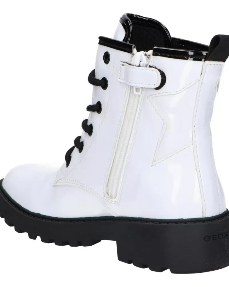 Woman GEOX Woman And Girl J9420G 000Hh J Casey Girl C0404 White-Black
