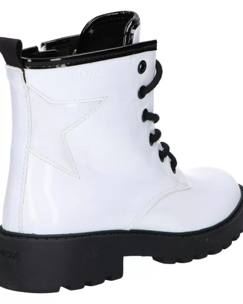 Woman GEOX Woman And Girl J9420G 000Hh J Casey Girl C0404 White-Black