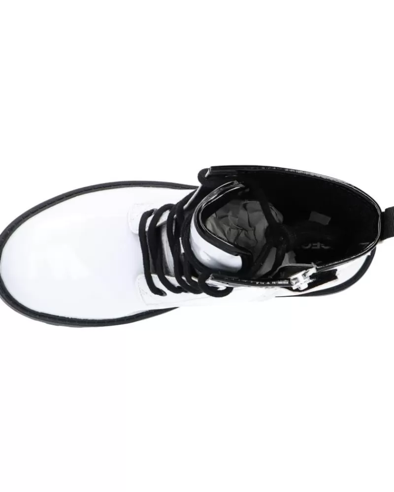 Woman GEOX Woman And Girl J9420G 000Hh J Casey Girl C0404 White-Black