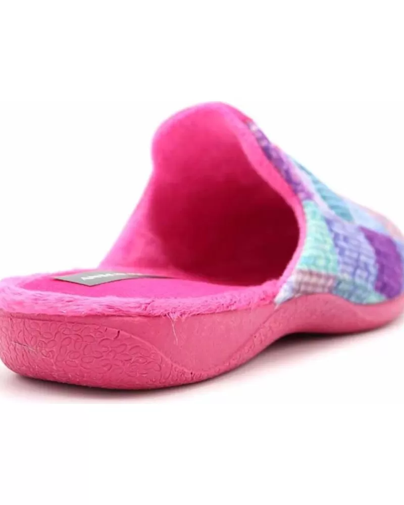 Girl ANTON MOLLA House Slipers-Woman And Girl House Slipers Chinela 2159 Fuxia