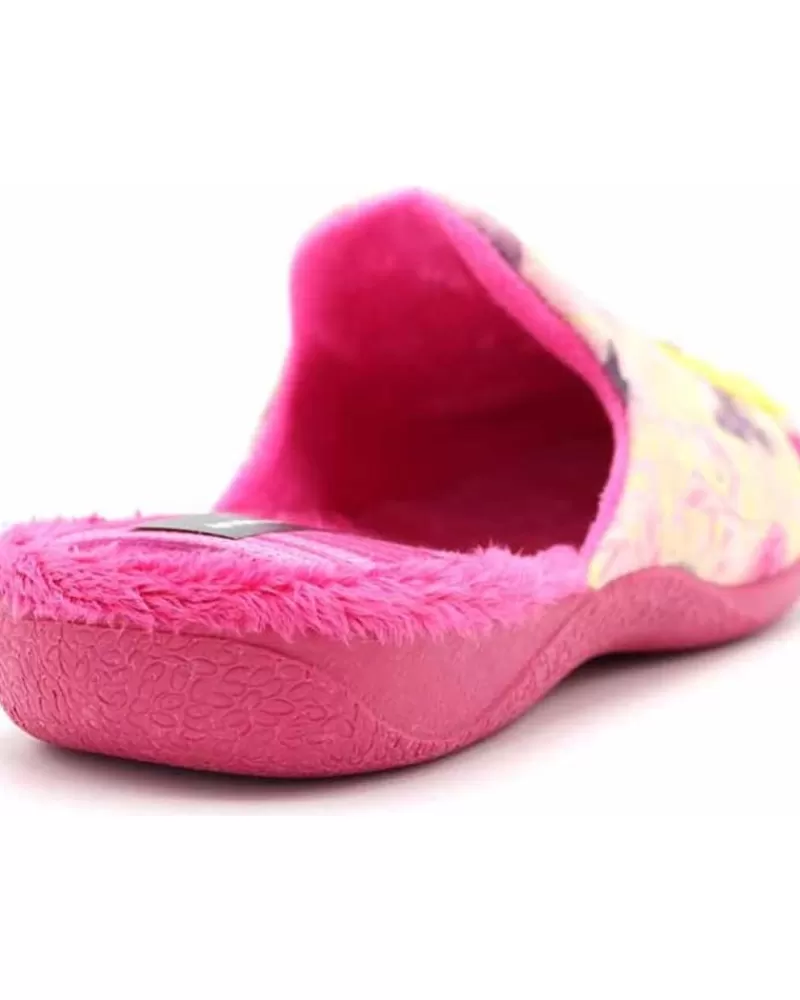 Girl ANTON MOLLA House Slipers-Woman And Girl House Slipers Chinela 2163 Fuxia